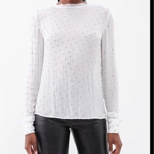 Dodo Bar Or
Lidor crystal-embellished chiffon top